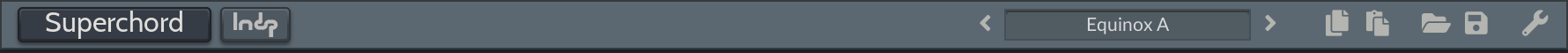 Plug-in toolbar