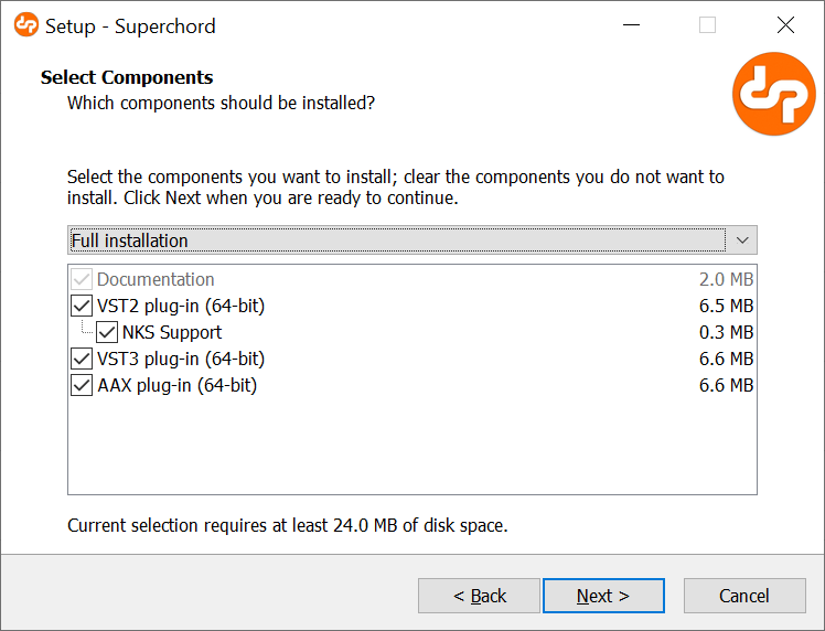 Component selection