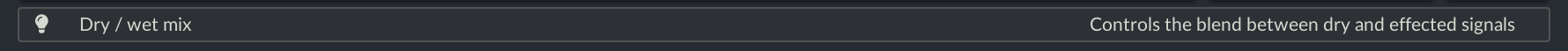 Tooltip display area